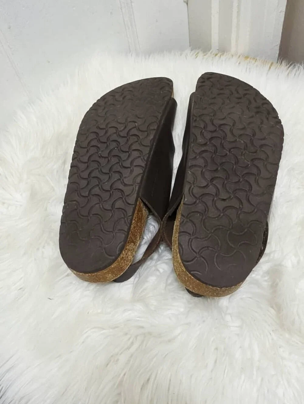 Birkenstock Milano Oiled Leather Sandals Habana Brown Men's Size EU 46 M13